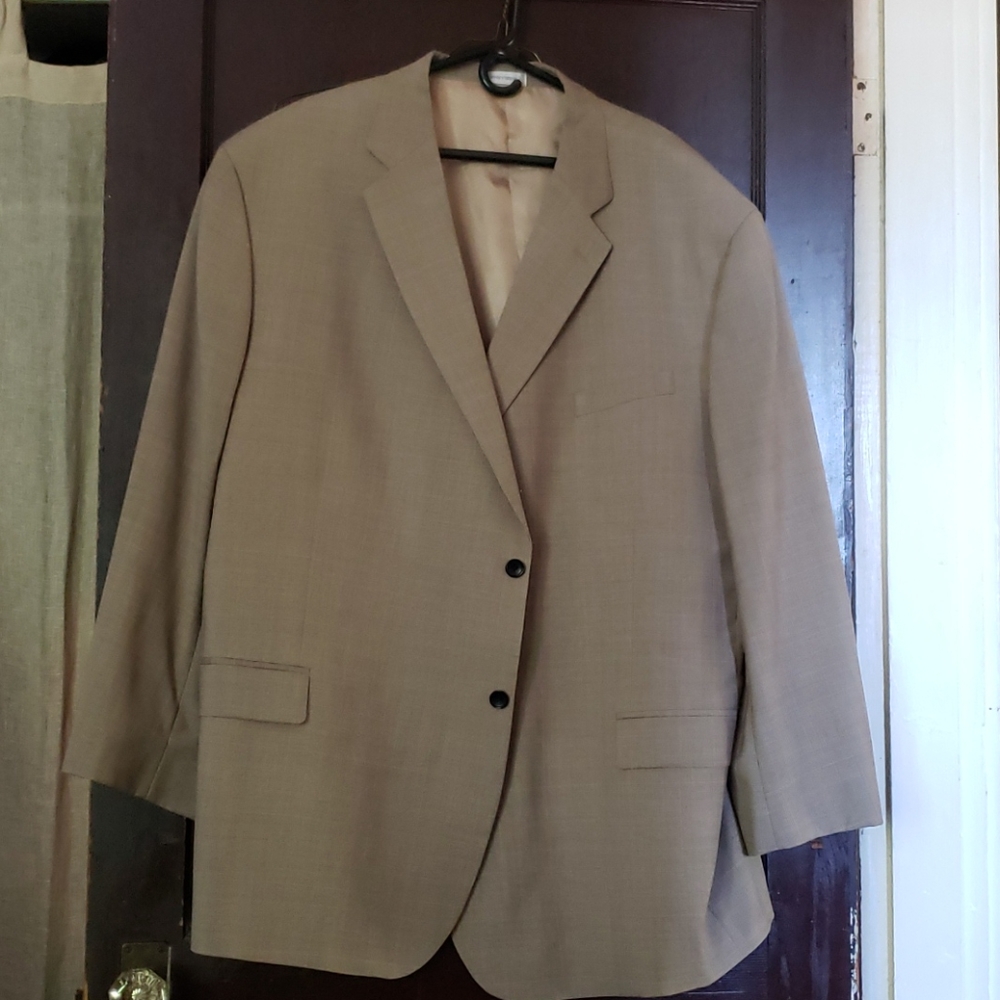 Men's big and tall blazer.